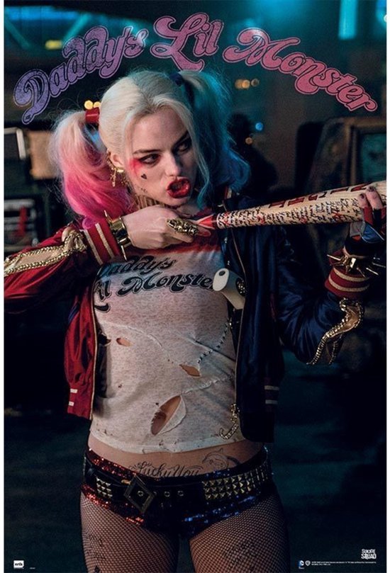 Affiche Grupo Erik Suicide Squad Harley Quinn - 61x91,5cm | bol
