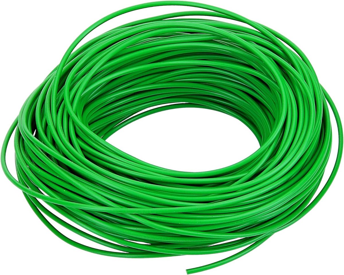 10 meter voertuigkabel FLRY-B 0,75 mm² groen I voertuigkabel I kabel voor voertuigelektronica