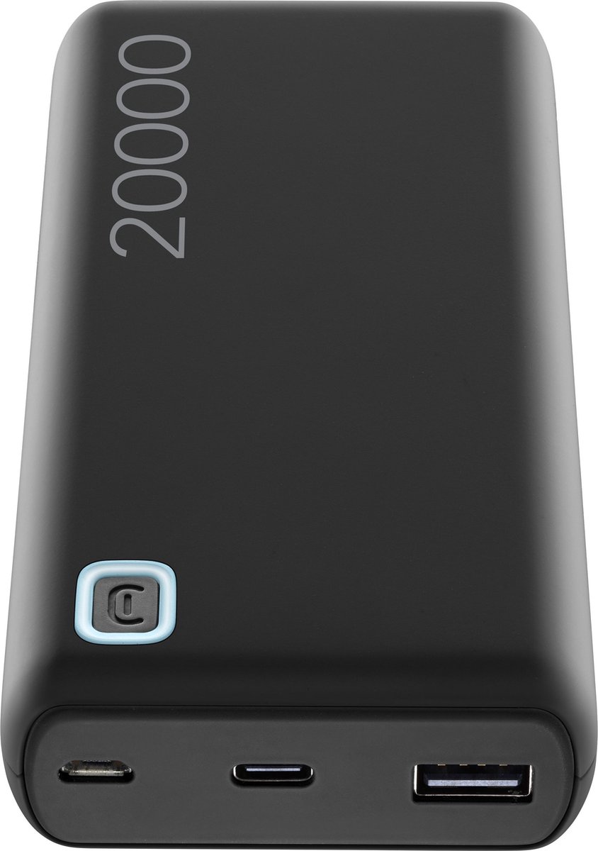 CELLULARLINE Essence Powerbank 20000 mAh Essence Zwart