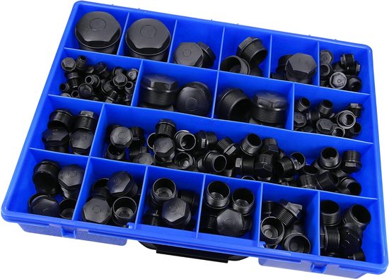 10 Stück Kalitec Kabelverschraubung Gegenmutter M12 schwarz