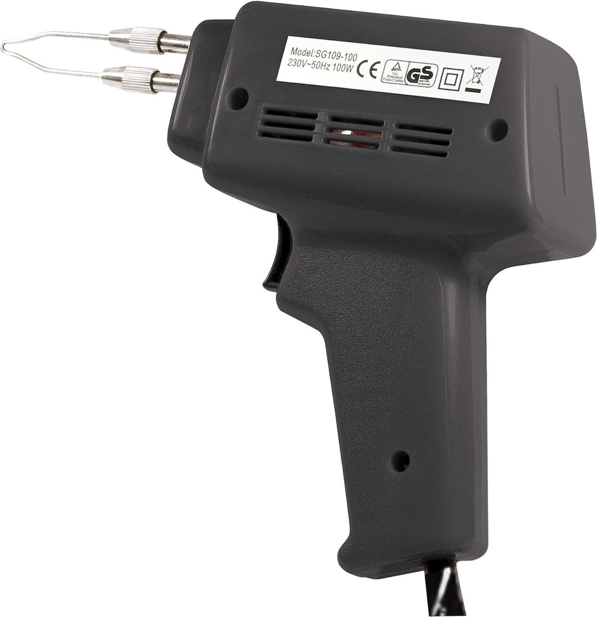 SW-Stahl elektrisch soldeerpistool 100 W, 62000SB