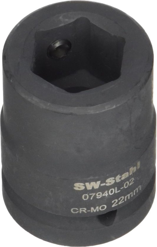 SW-Stahl 07940L-02 Adaptateur à chocs, 20 mm (3/4") pour embouts spéciaux de 22 mm