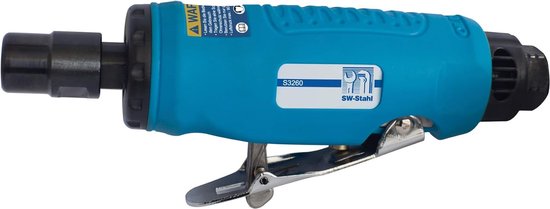 Meuleuse droite à air comprimé SW-Stahl S3260 I Raccord à air comprimé 1/4" avec raccord rapide I 22 000 tr/min