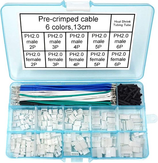 Preciva Krimptang AWG26-18, ratel krimptang 0,1-1,0 mm², JST krimptang voor 2,54 mm 3,96 mm, KF2510 enz. Connector, ATX, EPS, PCIE, SATA