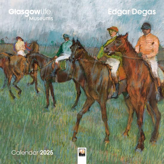 Glasgow Museums Edgar Degas Wall Calendar 2025 (Art Calendar) bol