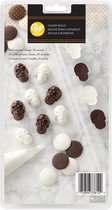 Wilton Candy Mold - Chocolade Mal - Snoepvorm - Halloween Mini Schedel