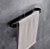 DALMO Porte-serviettes sans perçage 50cm - Barre porte-serviettes - Meuble  salle de