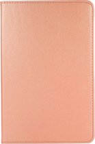 Phreeze Draaibare Tablet Hoes - Geschikt voor Samsung Galaxy Tab A9 Plus Hoesje - 11 inch - Eco Leer - 360° Graden Draaibaar - Elastiek Afsluiting - Roze Goud