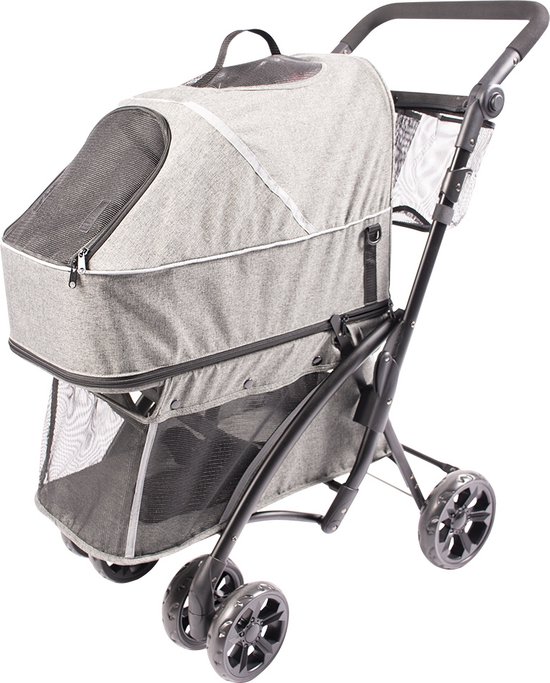 Duvo+ hondenbuggy Pet Buggy De Luxe