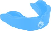 ORCQ Gebitsbeschermer - Mouthguard voor Boksen, Kickboksen en Hockey - Gebitsbeschermer voor volwassenen - Bitje met opbergdoosje - Cyaan