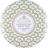 Voluspa Geurkaars Maison Blanc Moroccan Mint Tea 3 Wick Tin Candle