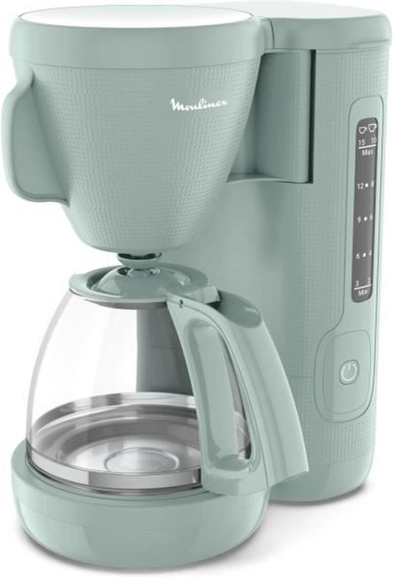 Moulinex Morning FG2M1310 - Filterkoffiezetapparaat - 1,25L - Warmhoudfunctie - Groen