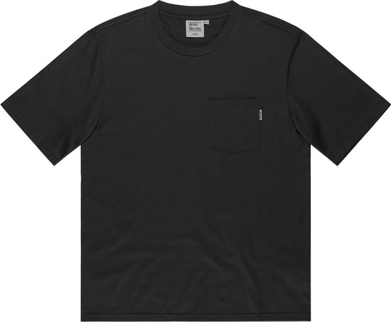 Vintage Industries Gray Pocket T-shirt Black