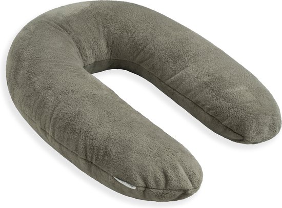 Baby's Only Voedingskussen - Zwangerschapskussen - Zijslaapkussen - Lichaamskussen Cozy - Urban Green - 160 cm - Extra zacht