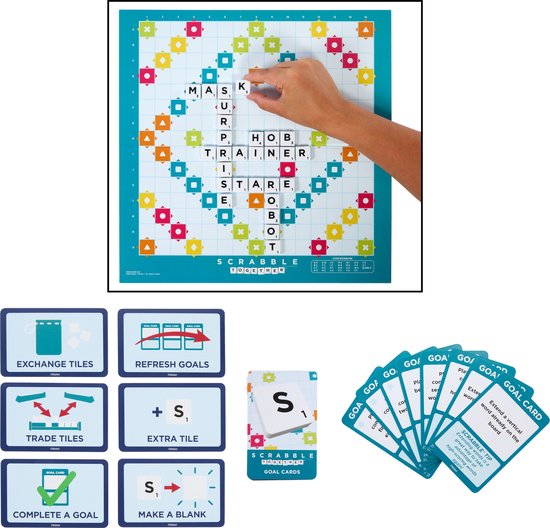 Scrabble Together - Bordspel - Twee spellen in een