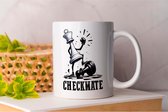 Mok Checkmate - Chess - Gift - Cadeu - ChessLife - ChessMaster - ChessTactics - Schaak - Schaakleven - Schaakmeester - Schaaktactieken