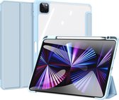 Dux Ducis - Tablet hoes geschikt voor Apple iPad Pro 2021 (11 inch) - Toby Series - Tri-Fold Book Case - Blauw