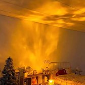 KoopKrachtig - Sunset lamp - Golden hour - TikTok lamp - 3 kleuren - Sfeerverlichting - Zonsondergang lamp - Mediteren - Maanlamp