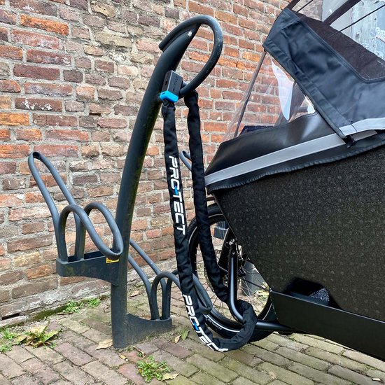 Pro-Tect Cubic ART2 Kettingslot - Premium Kwaliteit - 9mm x 180cm - Gehard staal - 3605g - Fietsslot E-bike slot Brommerslot bakfiets van Pro — afbeelding 4