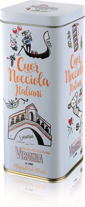 Bella Vita Virginia Amaretti - Amaretti - Nocciola - Hazelnootcrème - Italiaans - Verjaardagskado - Valentijn