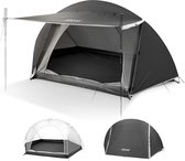 Bol.com tent 1-2 persoons koepeltent ultralichte bivaktent snel op te zetten waterdicht klein pakformaat voor trekking outdoor f... aanbieding