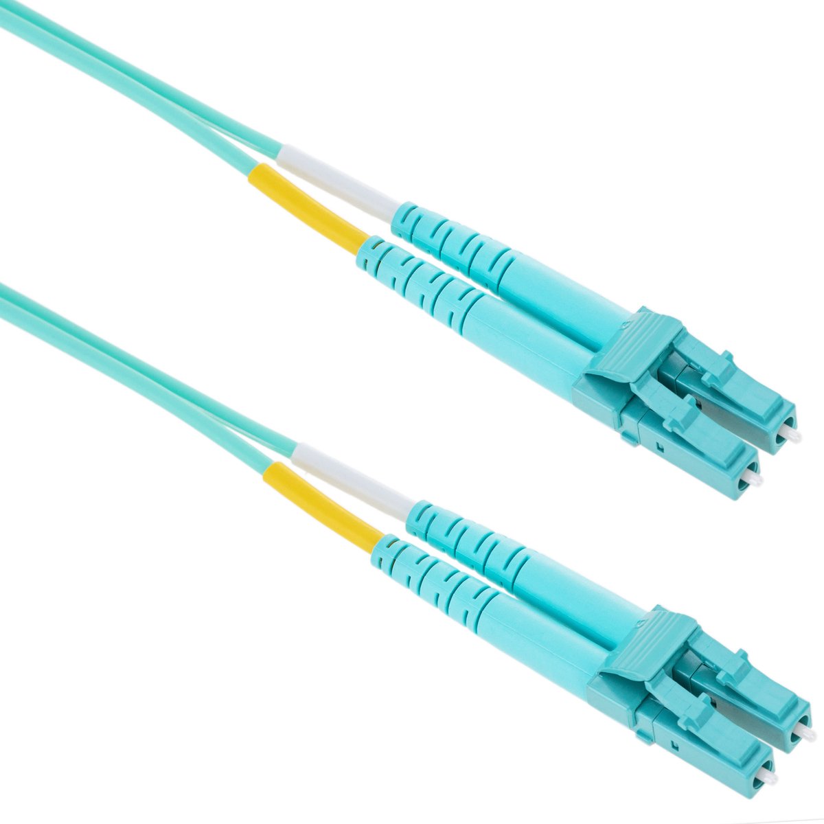 BeMatik - OM3-glasvezelkabel van LC naar LC multimode duplex 50/125 20m