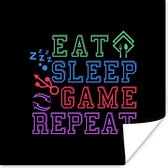 Game Poster - Gaming - Quote - Gamers - 30x30 cm