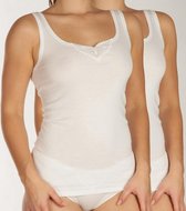 Schiesser Cotton Essentials 2PACK Tanktop Dames Onderhemd - Maat 46