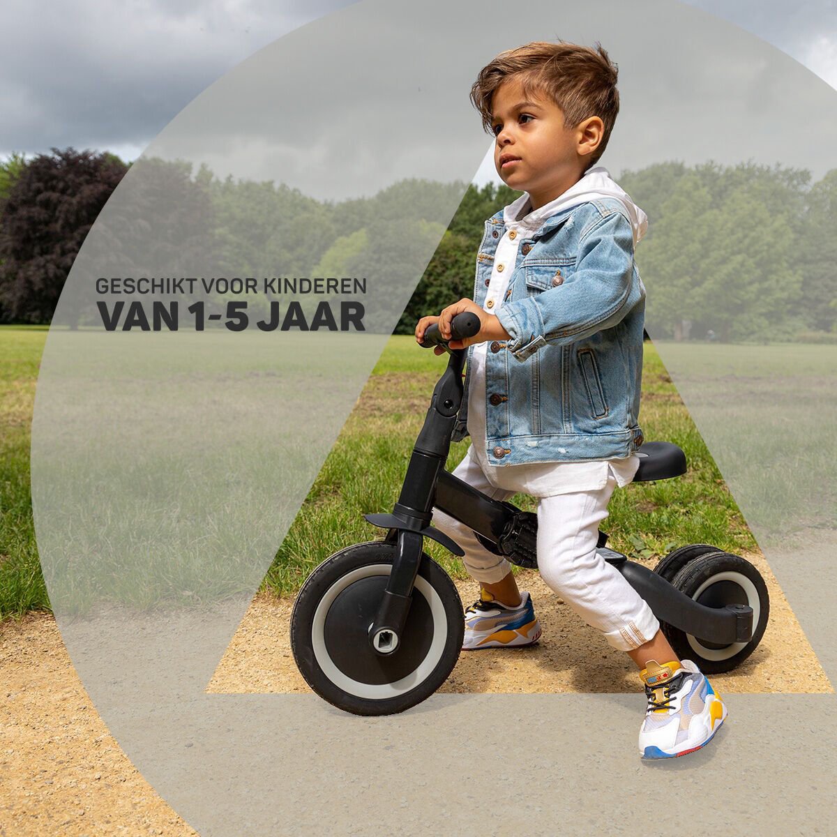 Topmark Kaya - 4 in1 Driewieler - Loopfiets - Balance Bike - Groen — afbeelding 7
