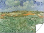 Poster Vlakbij Auvers - Vincent van Gogh - 40x30 cm