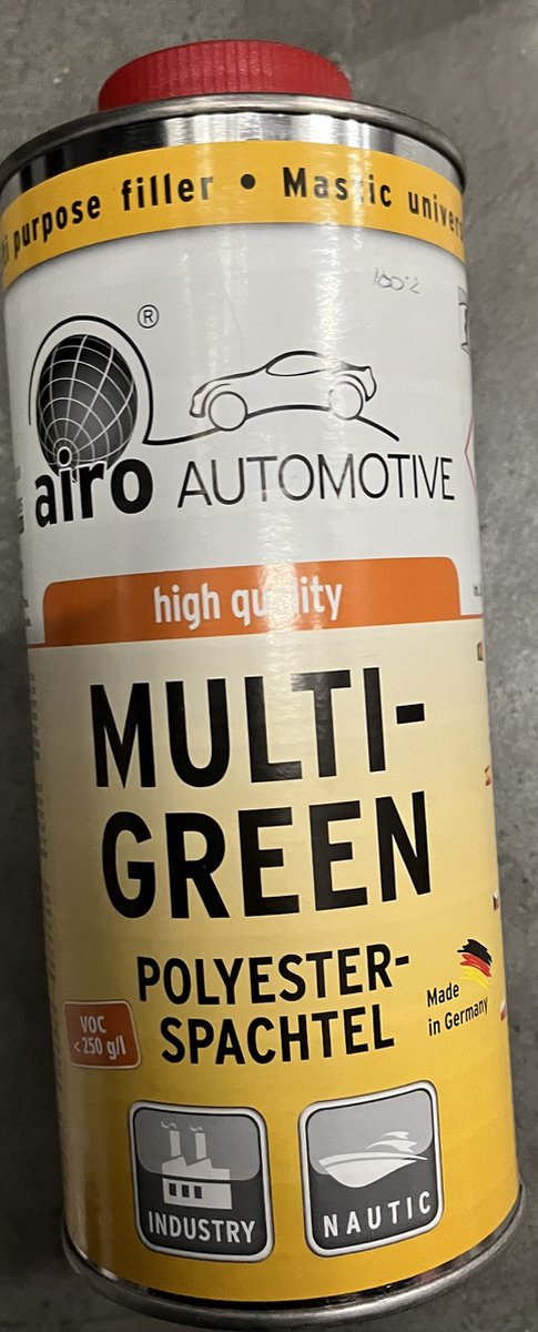 Air Multi green polyester plamuur