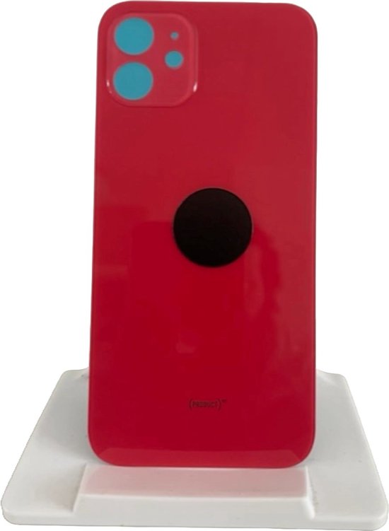Vitre Arrière De Remplacement Pour IPhone 12 - Couleur Rouge - Pièce Générique Neuve