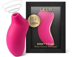 LELO SONA 2 Cruise – Sonische Clitorale Stimulator – Waterdicht – Cruise Control – Cerise