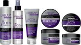 URBAN CARE Expert Biotin & Caffein Hair+Scalp - Shampoo 350ML + Conditioner 200ML + Tonic Spray 200ML + Sea Salt Peeling Shampoo 200ML + Scalp + Oil Treatment Grow Strong 240ML