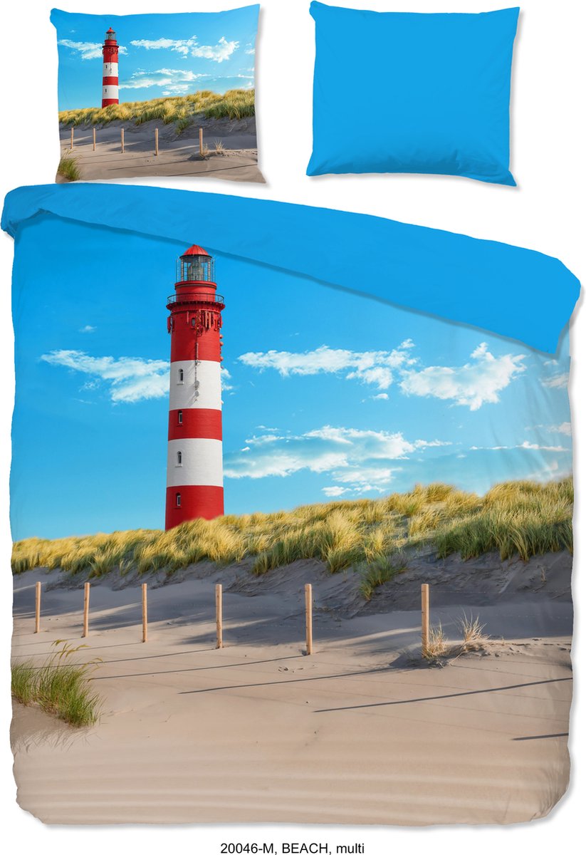 Pure Dekbedovertrek "vuurtoren" - Multi - (240x200/220 cm) - Microfiber