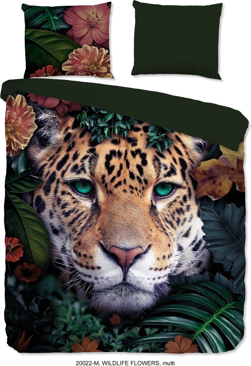 Pure Dekbedovertrek "Jaguar luipaard" - Multi - (200x200/220 cm) - Microfiber