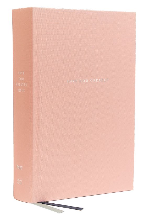 Foto: Net love god greatly bible cloth over board pink thumb indexed comfort print