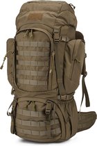 Rugzak Camping Backpack - 60L - Tactische Rugzak voor Camping,Trekking,Hiking,Wandelen Inclusief regenhoes - Groen