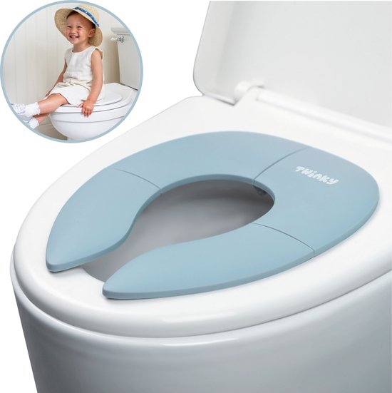 Twinky® Mini Pot – Réducteur de Toilette Bébé & Réducteur de Toilette 2 en 1 – Abattant Toilettes Pliable – Réducteur de WC – Abattant WC Kinder