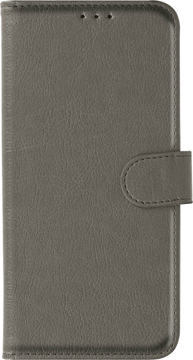 Avizar Case Geschikt voor Xiaomi Redmi Note 11S 5G portemonnee en videohouder, Grijs