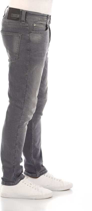 Mustang Heren Jeans Broeken Vegas slim Fit Grijs Volwassenen Denim Jeansbroek Spijkerbroek heren