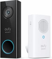 Eufy 2K HD draadloze videodeurbel (bedraad)