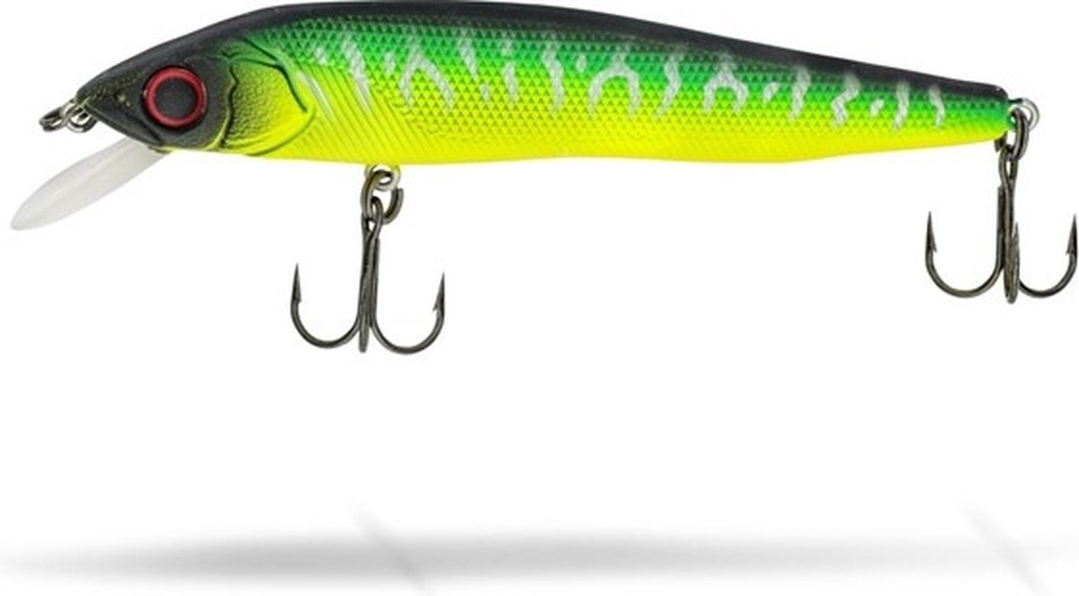 Quantum Q Crank Slim Minnow SR 9.5cm 11.5g (diepte 0-1m) - Kleur : Firetiger