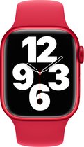 Apple Watch sportbandje - Voor Apple Watch 3/4/5/6/7/8/SE 38/40/41mm - Rood