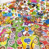 Stickerpakket Dieren XL - Stickers - Foamstickers - Stickervellen - Jungle - Boerderij - Insecten