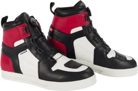 Foto: Bering sneakers reflex a top black white red 46 maat 