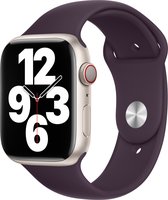 Apple Watch sportbandje - Voor Apple Watch 3/4/5/6/7/8/SE/Ultra 42/44/45/49mm - Vlierbes