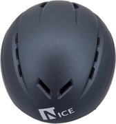Nice Schaats Helm Metallic Black M/L