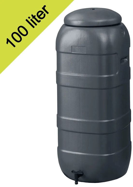 Regenton Rainsaver Antraciet 100 liter - Harcostar