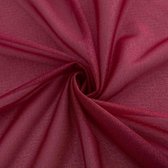Chiffon tafelloper, bordeaux-rood, organza, bruiloft, stof 3 m x 70 cm, decoratieve stof